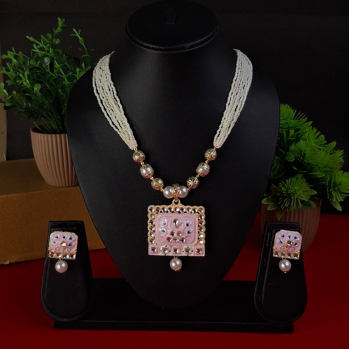 Fancy Beads Necklace Set