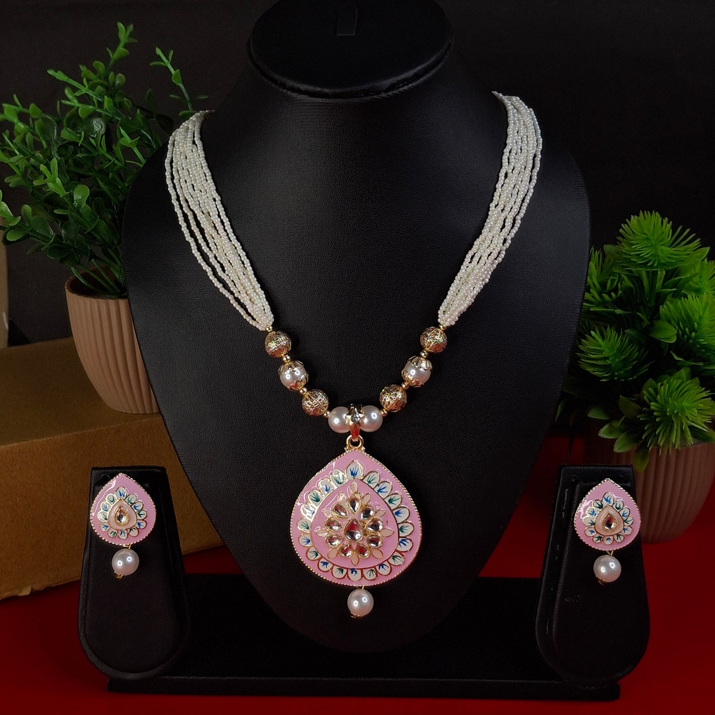 Fancy Beads Necklace Set