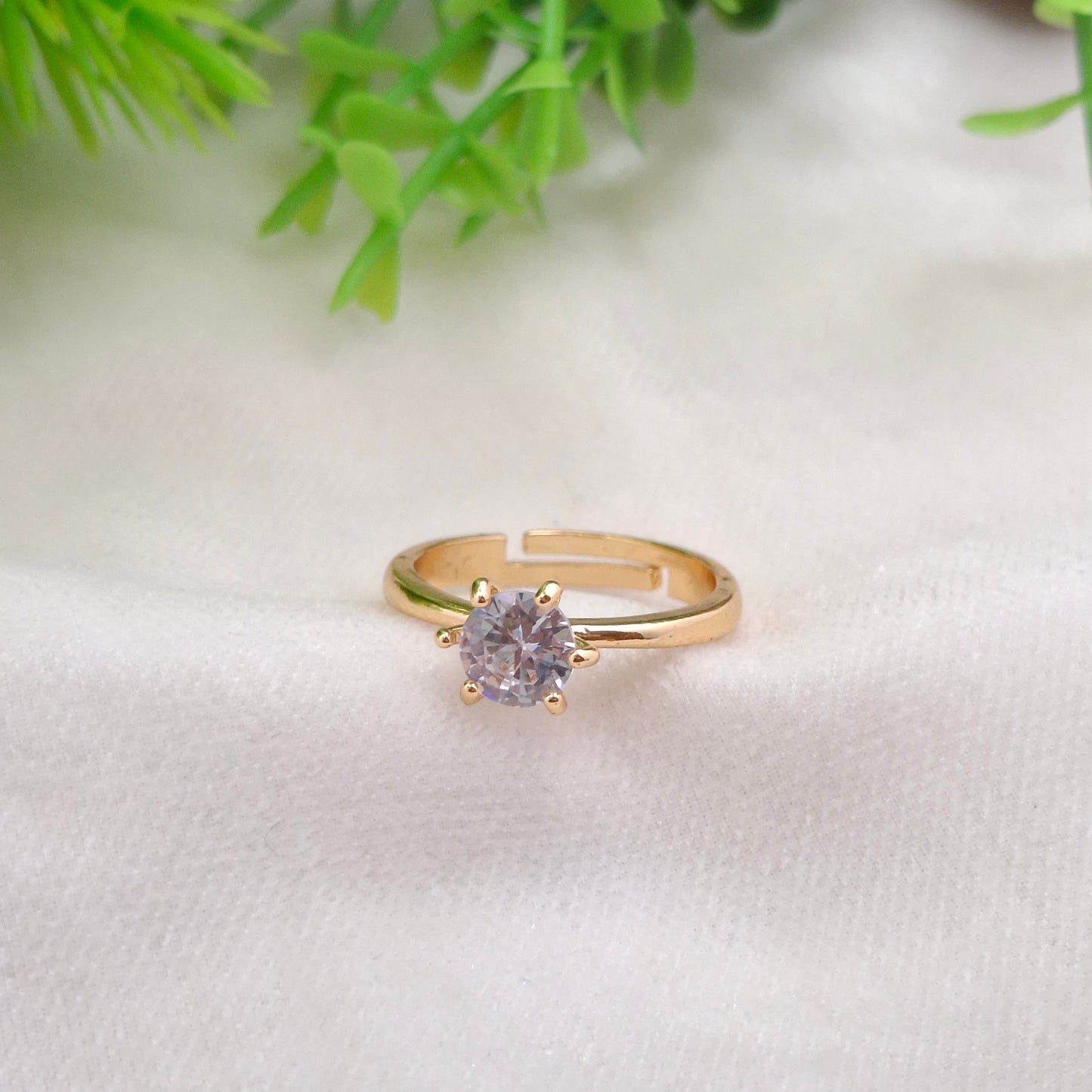 (Pack of 6) Cute Promise Rings (Free Size)