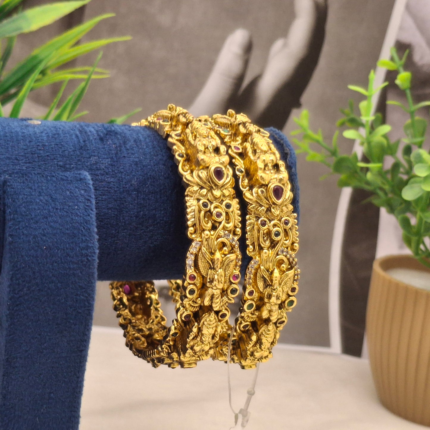Fancy Bangles - Temple Finish