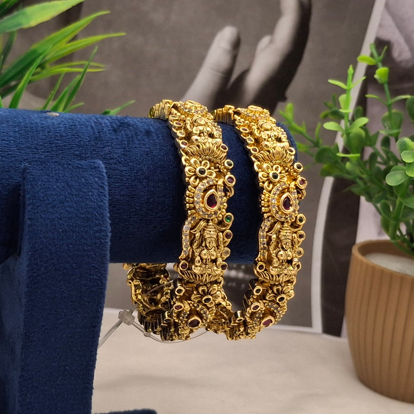 Fancy Bangles - Temple Finish