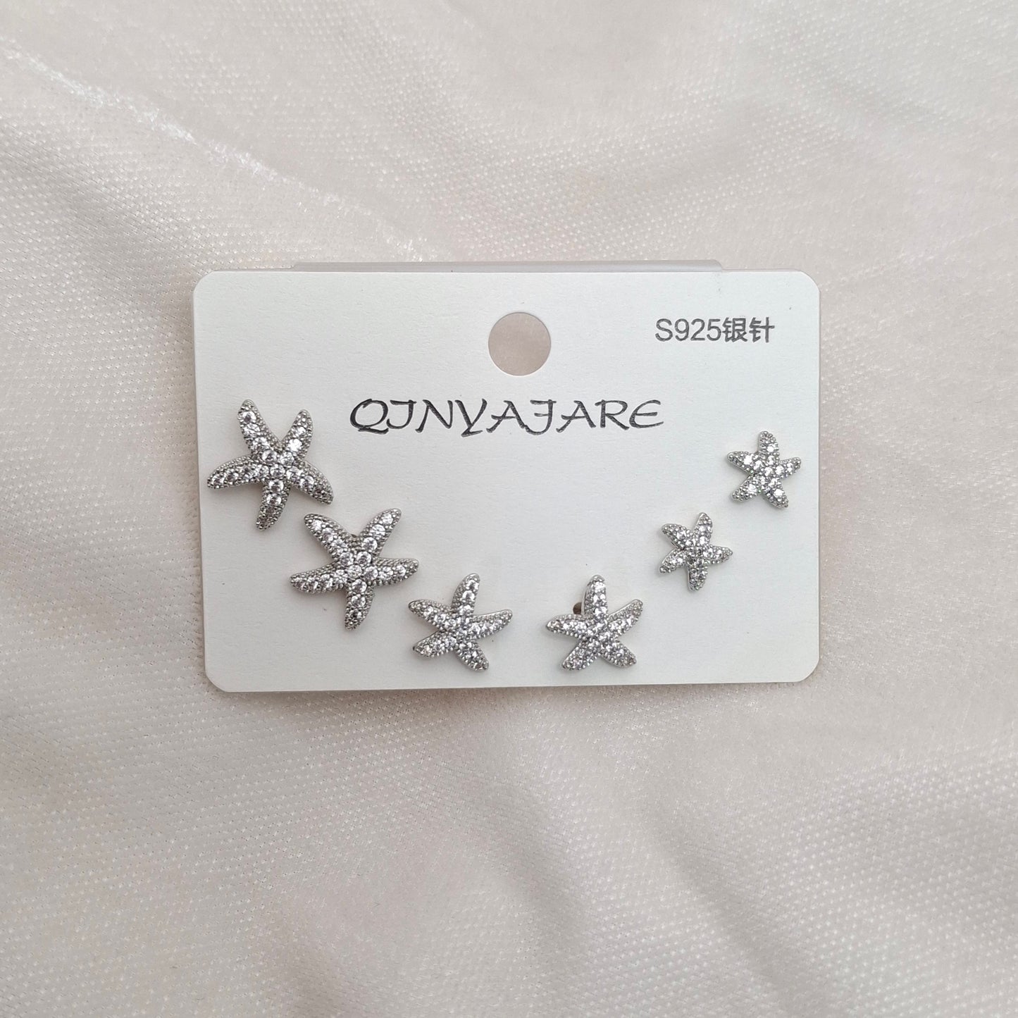 Fancy Stone Studs Set