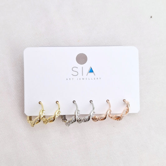 Designer Hoops Set (ADs & Czs)