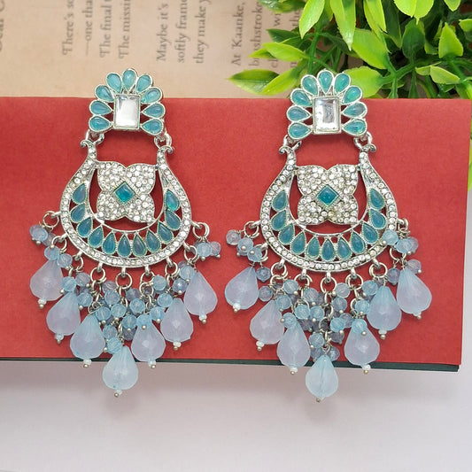 (Pack of 11) Kundan Chandbali Earrings