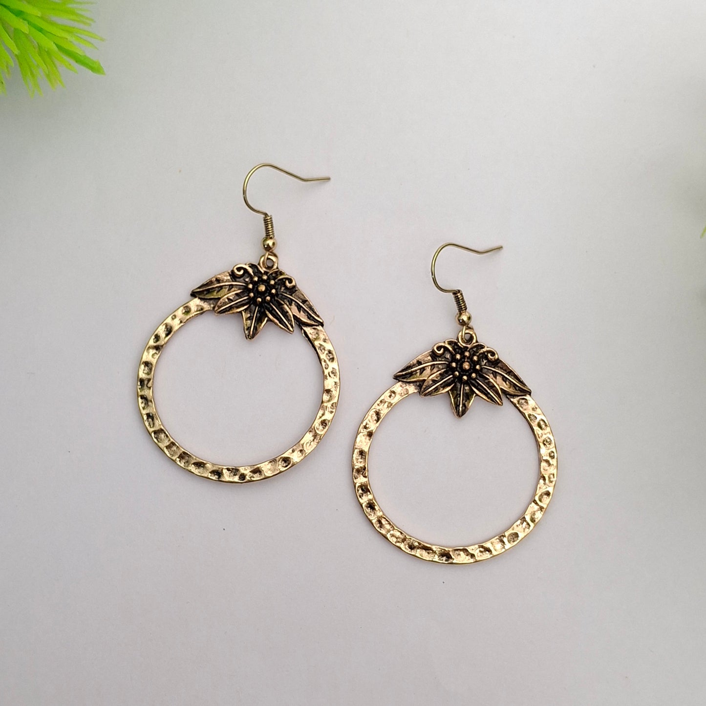 Copper Earrings Set