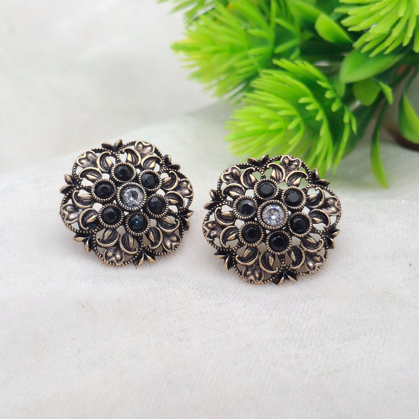 (Pack of 6) Big Round Copper Studs