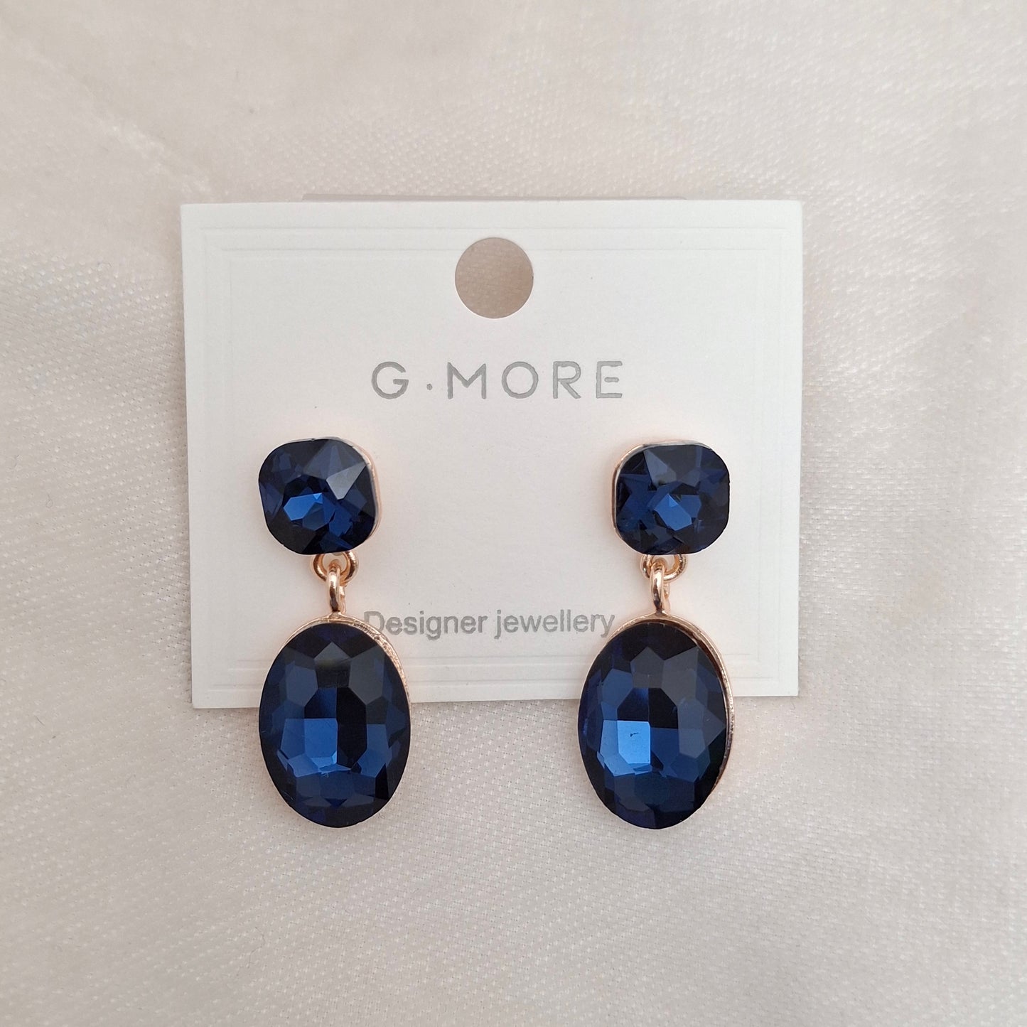 (Pack of 5) Crystal Drop Earrings