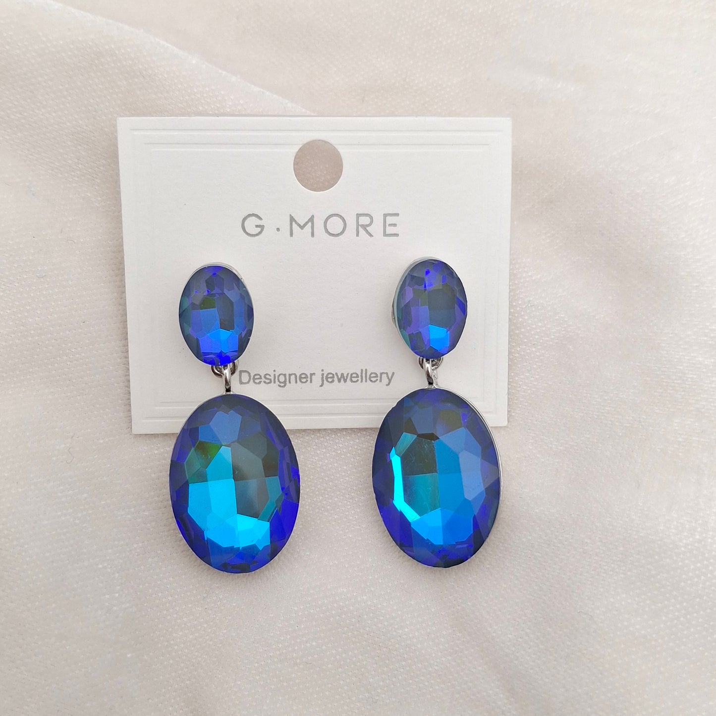 (Pack of 5) Crystal Drop Earrings