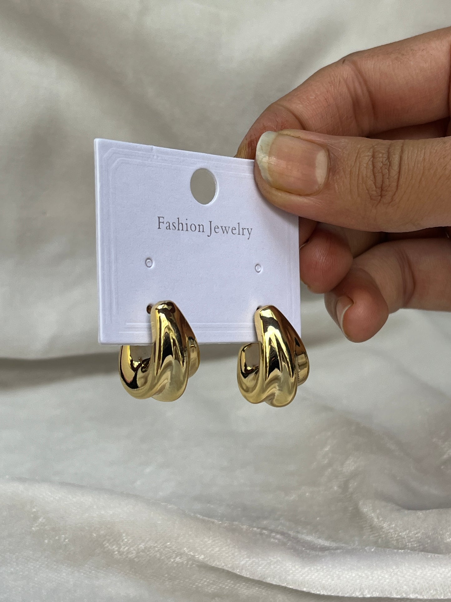 Chunky Wave Earrings