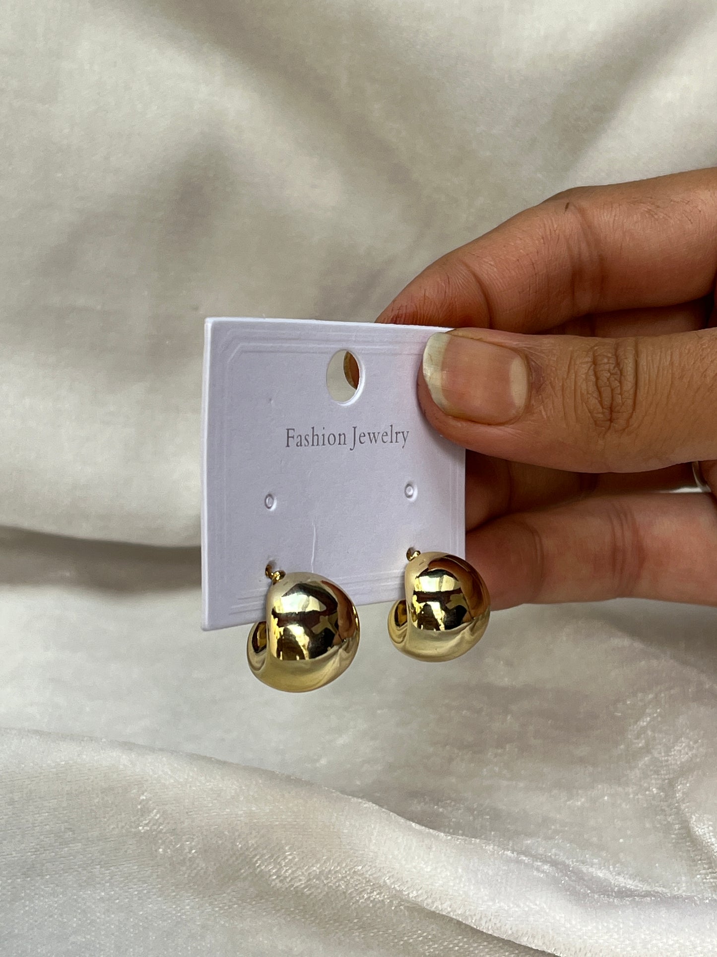 Dome Stud Earrings