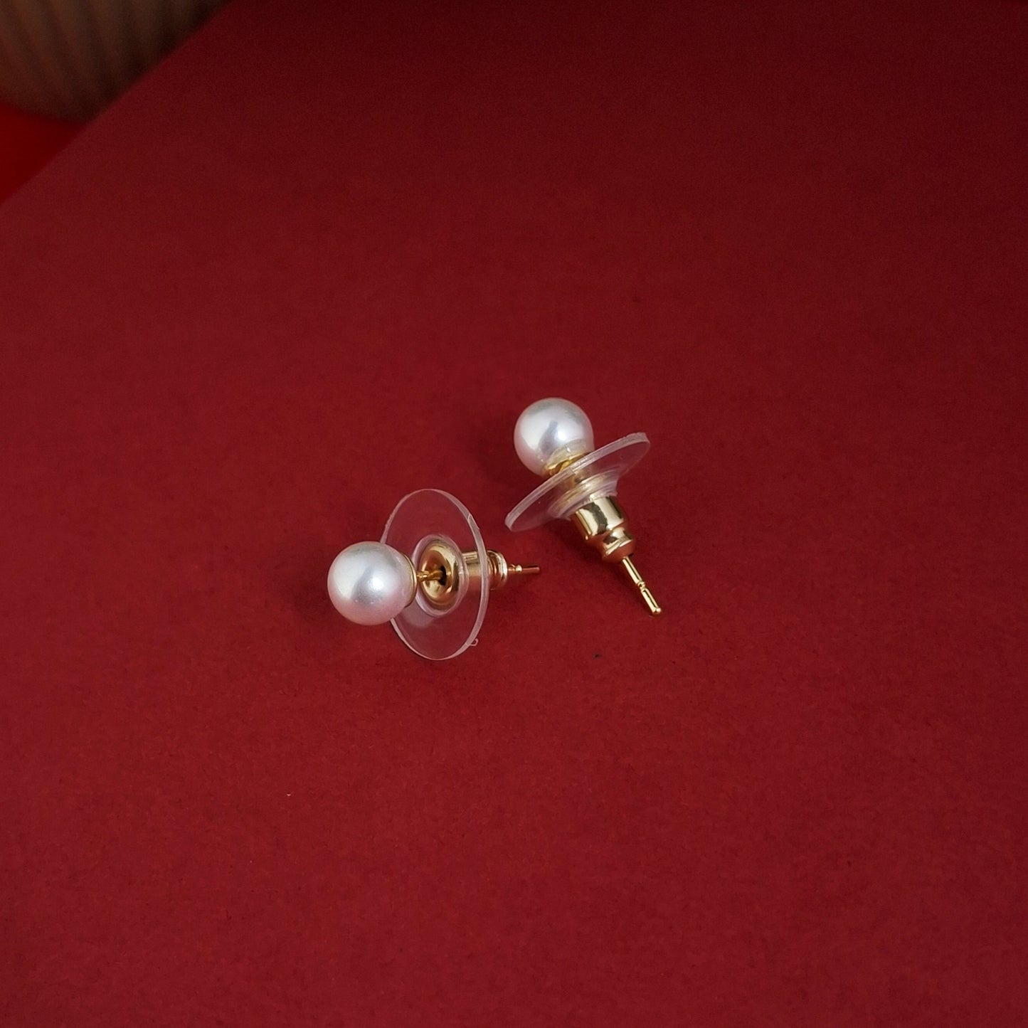 Little Pearl Stud Earrings - Kaanke