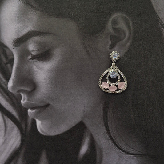 Radiant Teardrop Earrings - Kaanke
