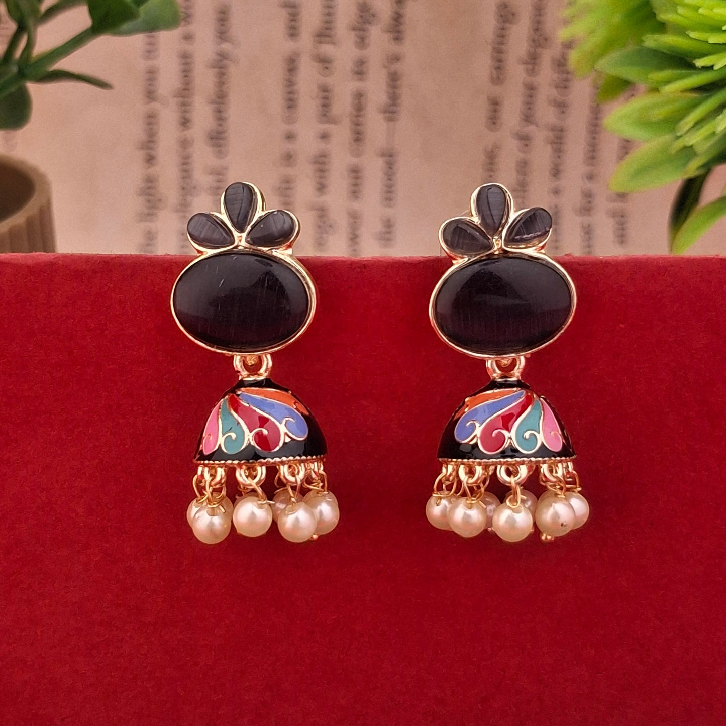 Royal Grace Jhumkas - Kaanke