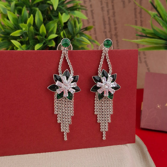 Floral Dangle Earrings