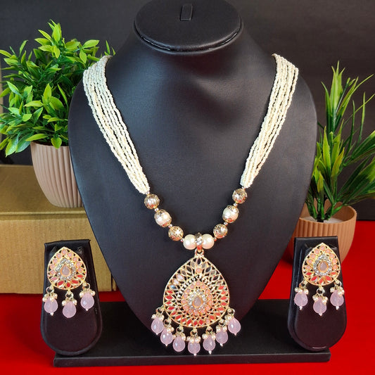 Fancy Beads Necklace Set