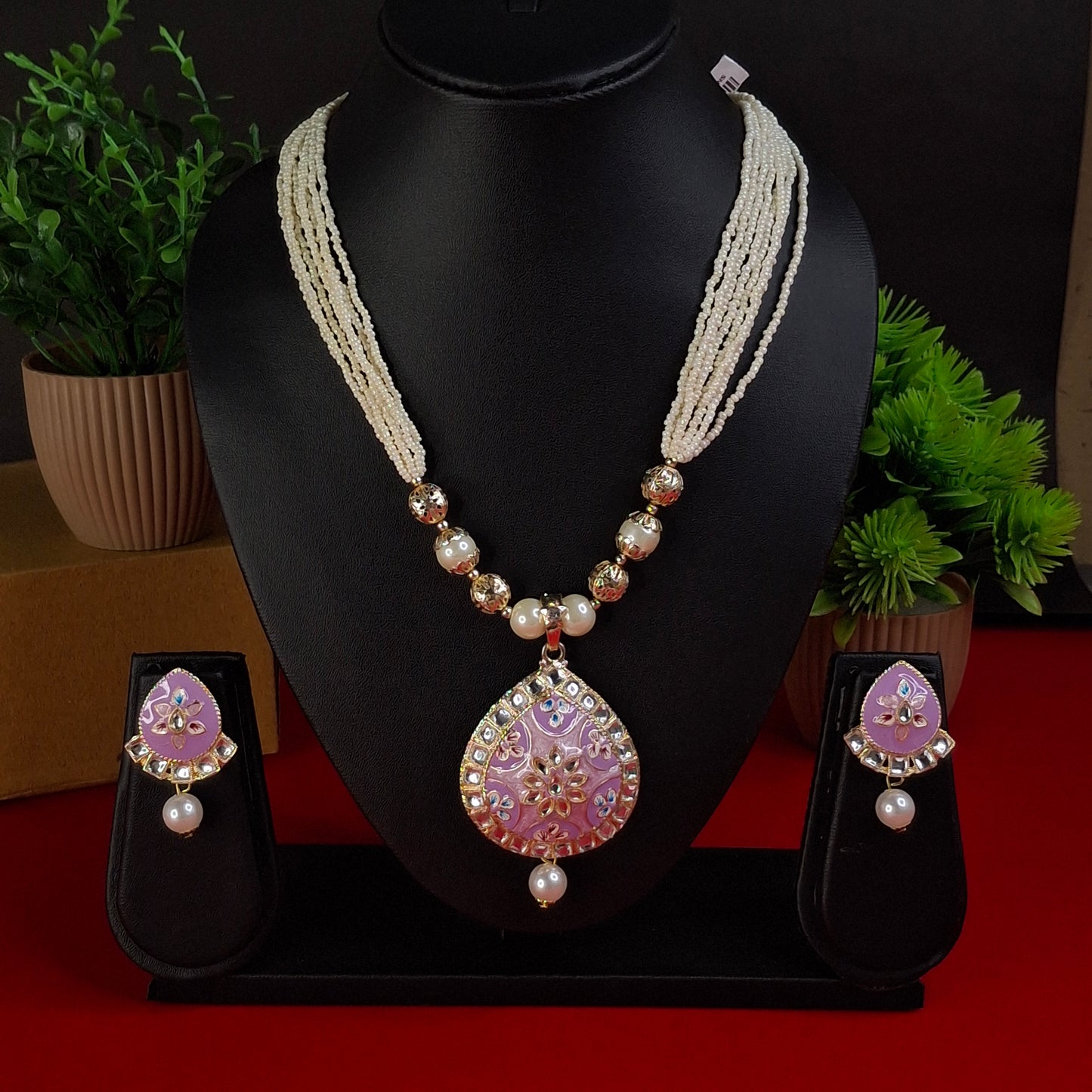 Fancy Beads Necklace Set