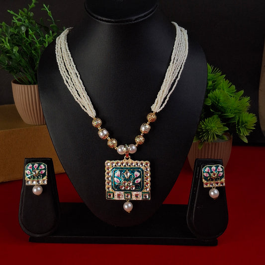 Fancy Beads Necklace Set