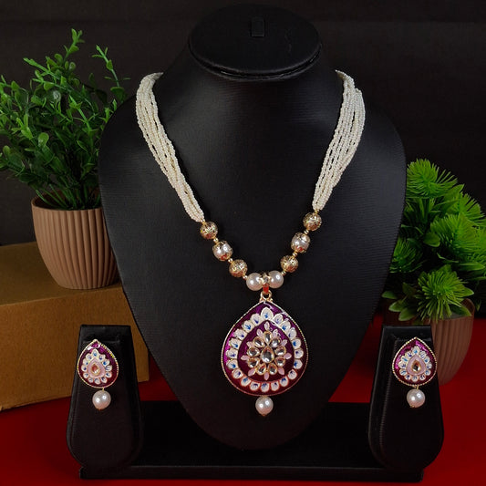Fancy Beads Necklace Set