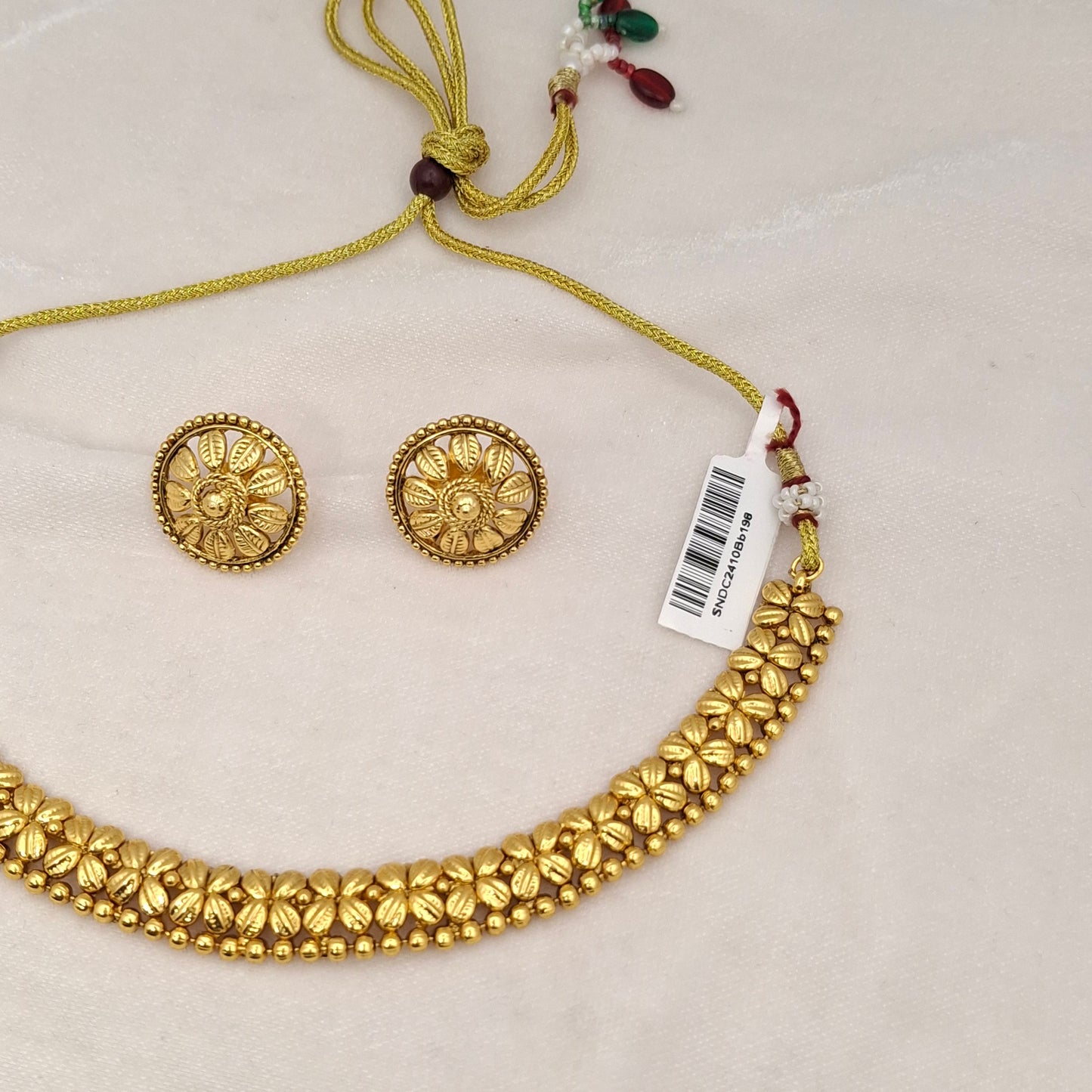 Gold Short Necklace
