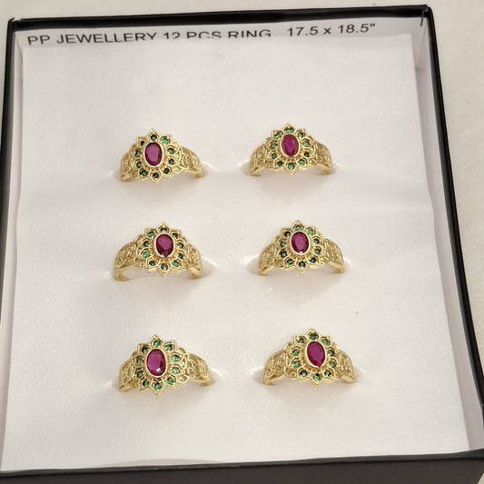 Fancy Gold Finger Ring