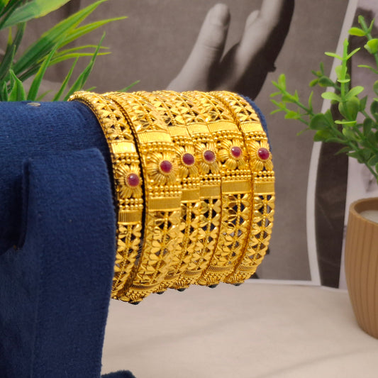 Bridal Plain Bangles Set