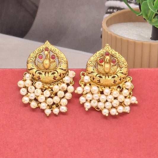Temple/ Matte Finish Festive Studs