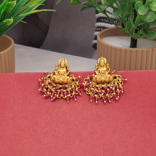 Temple/ Matte Finish Festive Studs