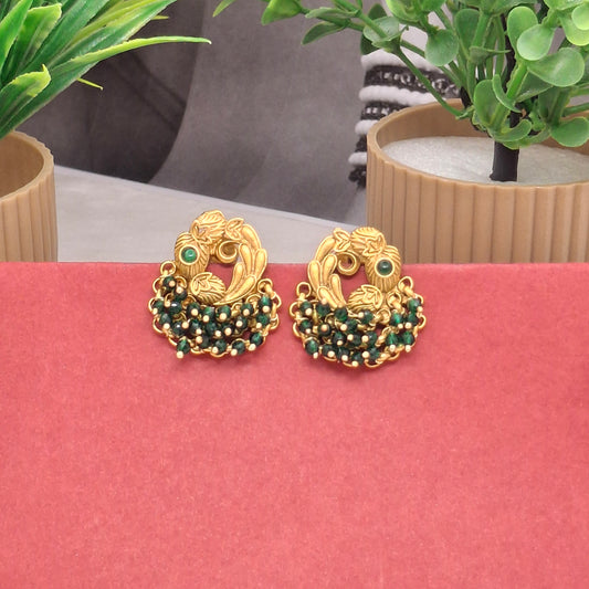Temple/ Matte Finish Festive Studs