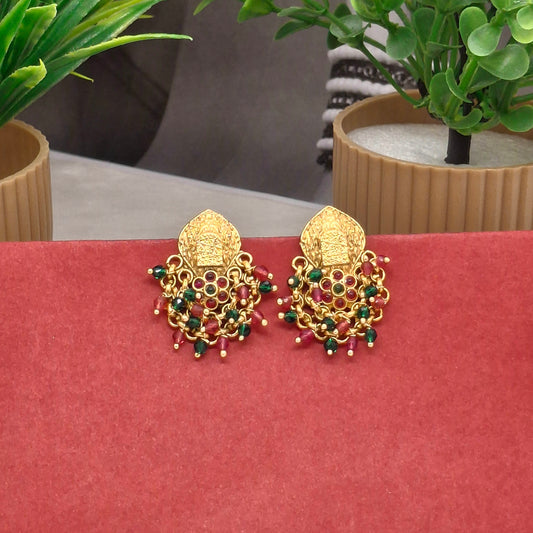 Temple/ Matte Finish Festive Studs