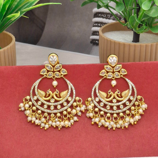 Kundan Gold Finish Hangings