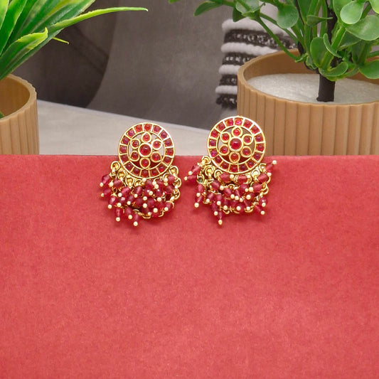 Temple/ Matte Finish Festive Studs