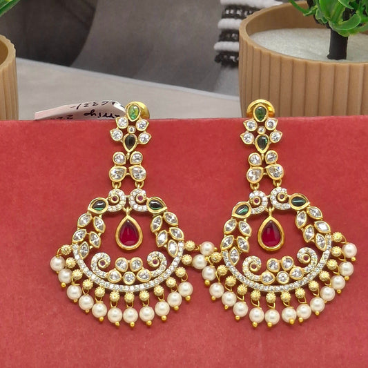 Kundan Gold Finish Hangings