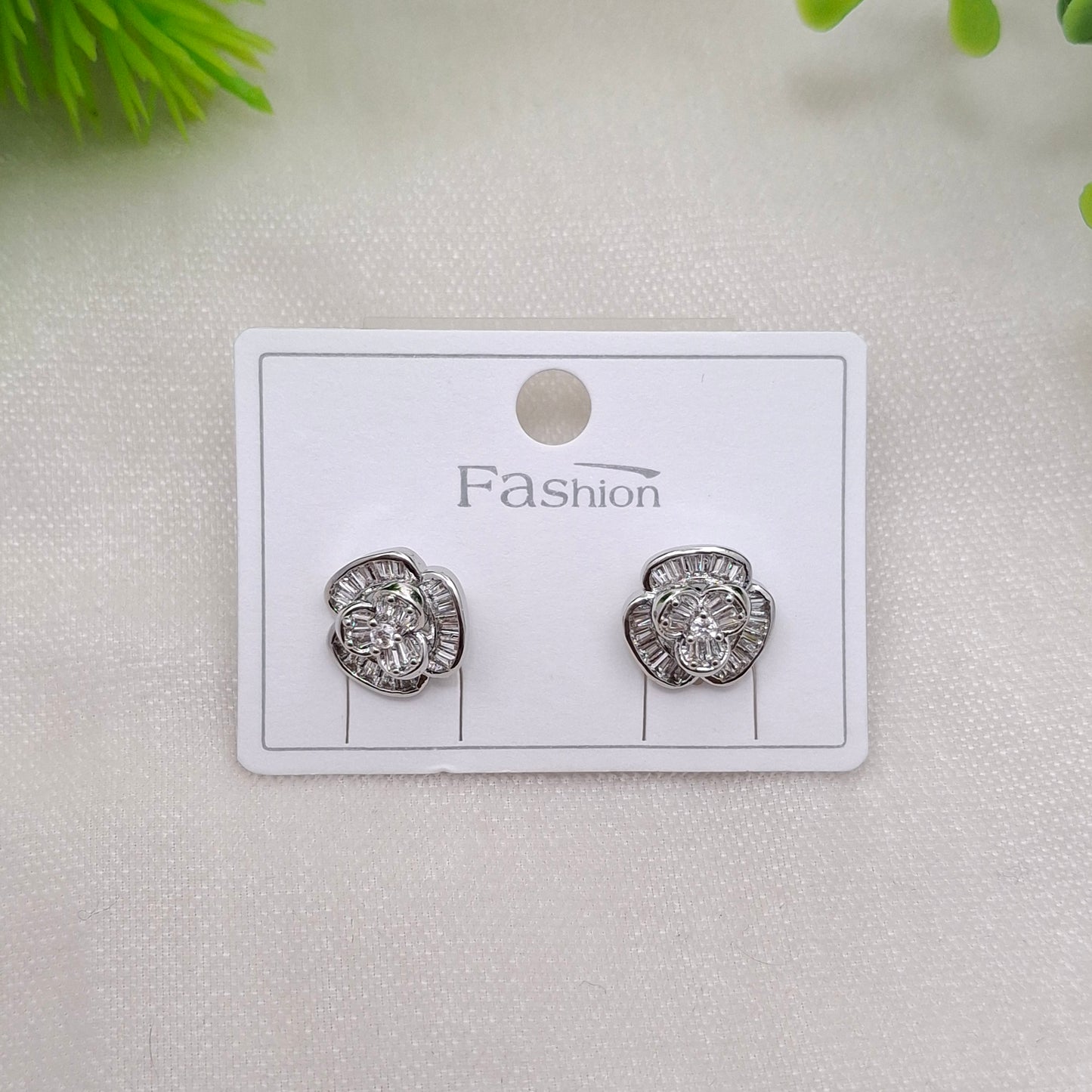 Premium Silver Studs [AD & CZs]