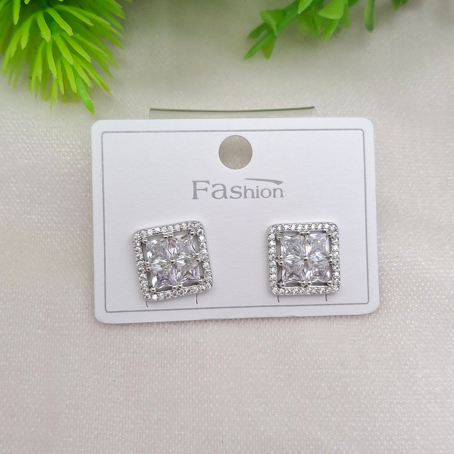 Premium Silver Studs [AD & CZs]