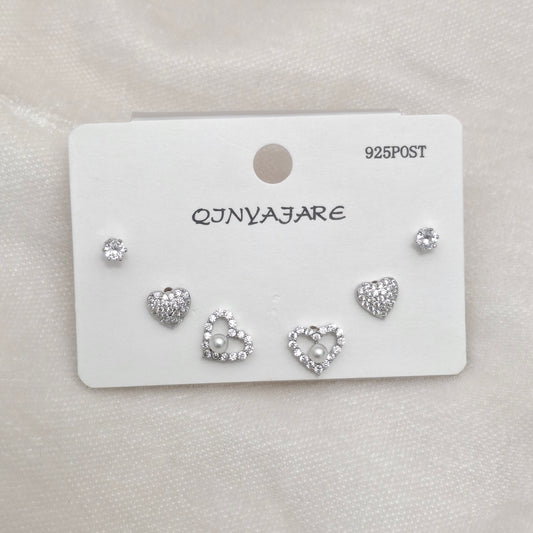 ADs & Czs Small Studs Set