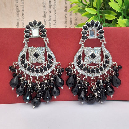 (Pack of 11) Kundan Chandbali Earrings