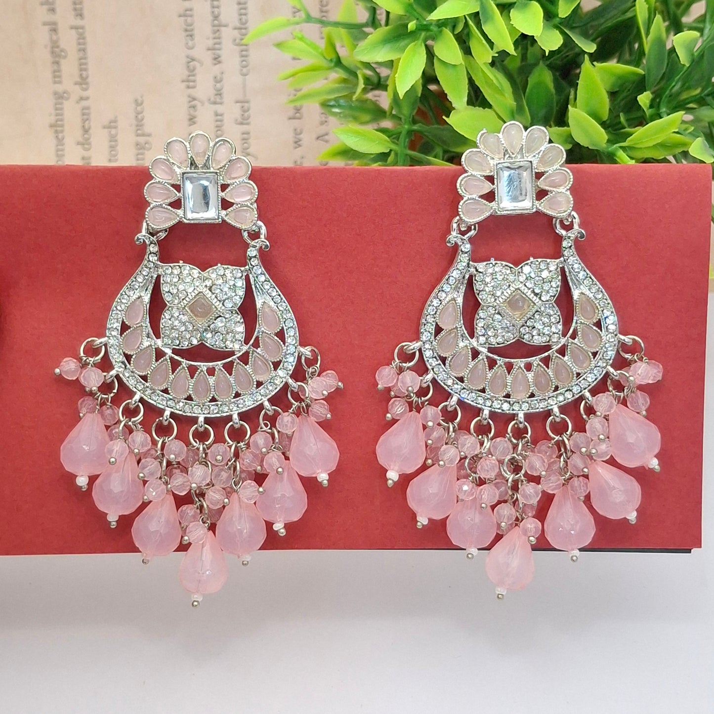(Pack of 11) Kundan Chandbali Earrings
