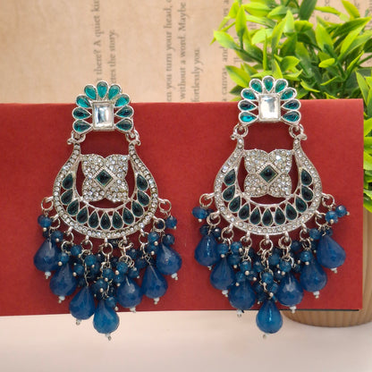 (Pack of 11) Kundan Chandbali Earrings