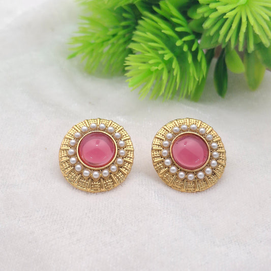 (Pack of 6) Round Matte Studs