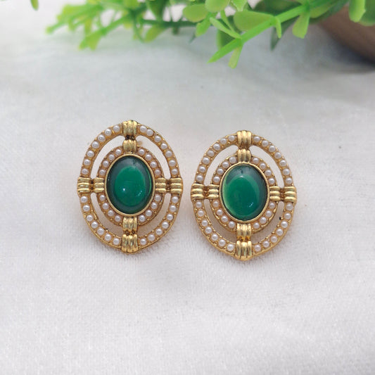 (Pack of 6) Oval Matte Studs