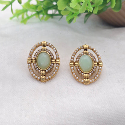(Pack of 6) Oval Matte Studs