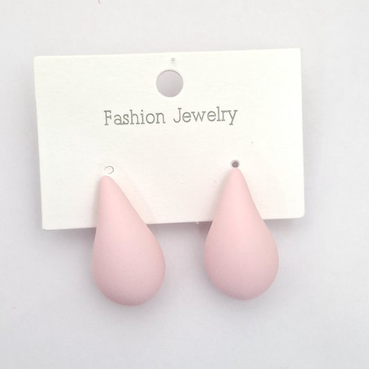 (Pack of 5) Soft Teardrop Earrings