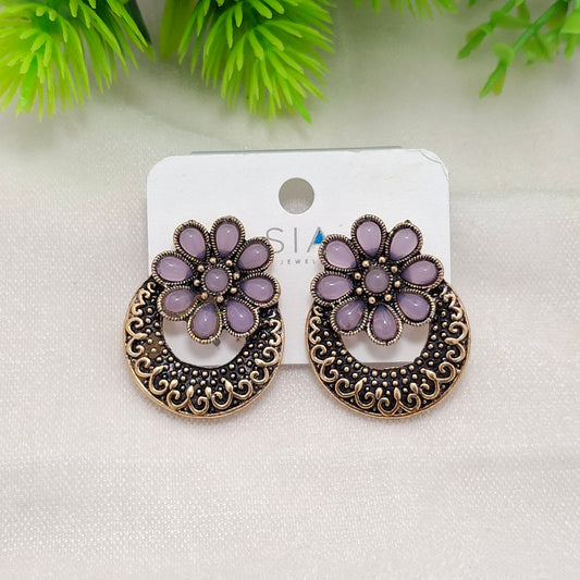 (Pack of 6) Oxidized Studs