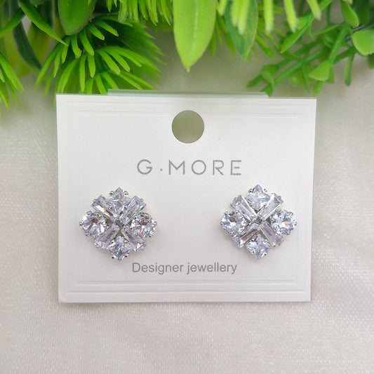 Premium Silver Studs [AD & CZs]