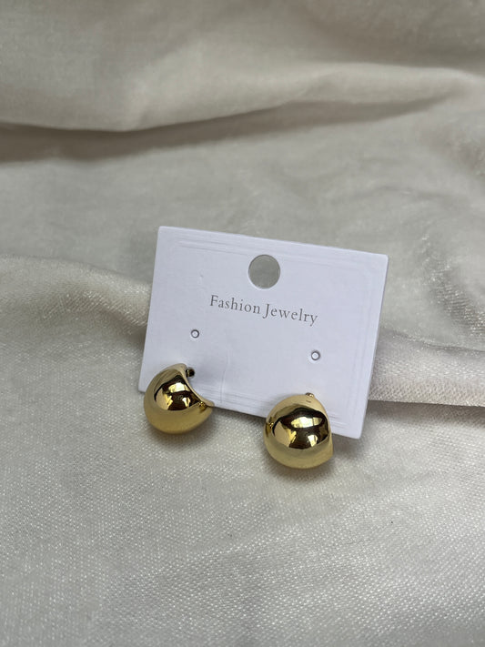 Dome Stud Earrings