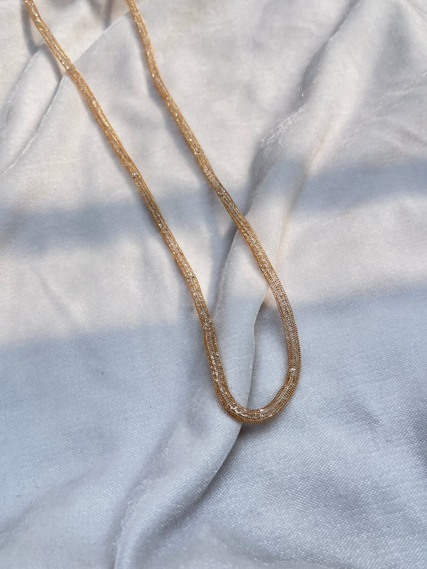 Sparkle Mesh  - Lightweight Adjustable Chain