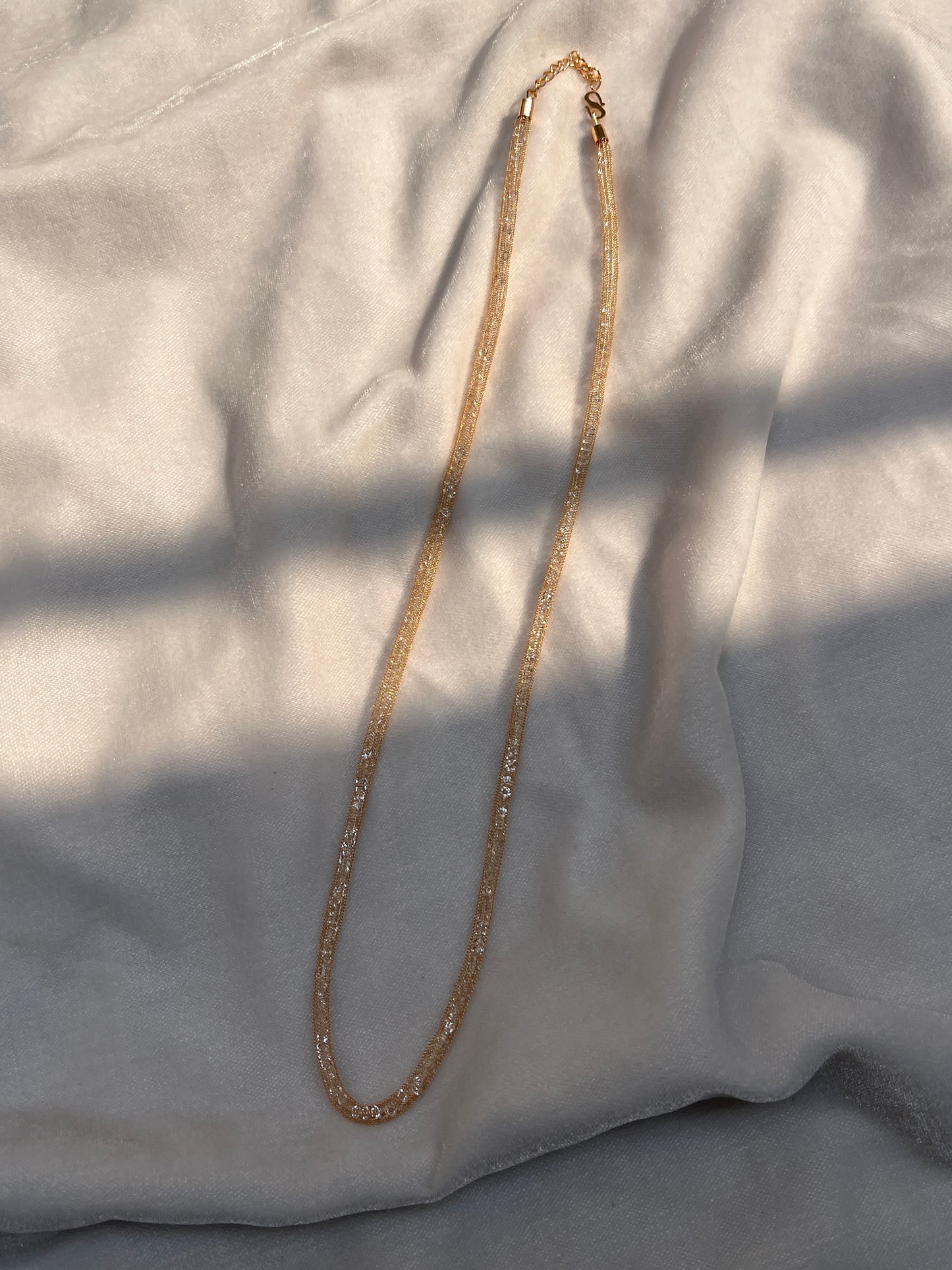 Sparkle Mesh  - Lightweight Adjustable Chain