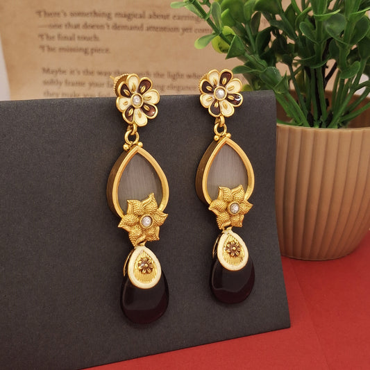 Blossom Drop Earrings - Kaanke