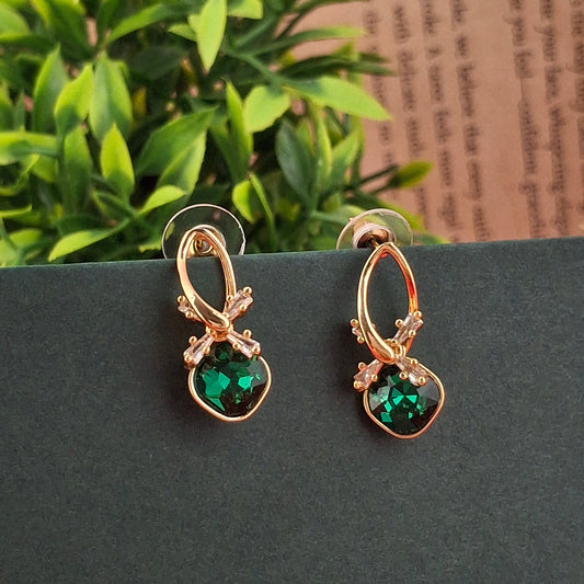 Enchanted Green Earrings - Kaanke