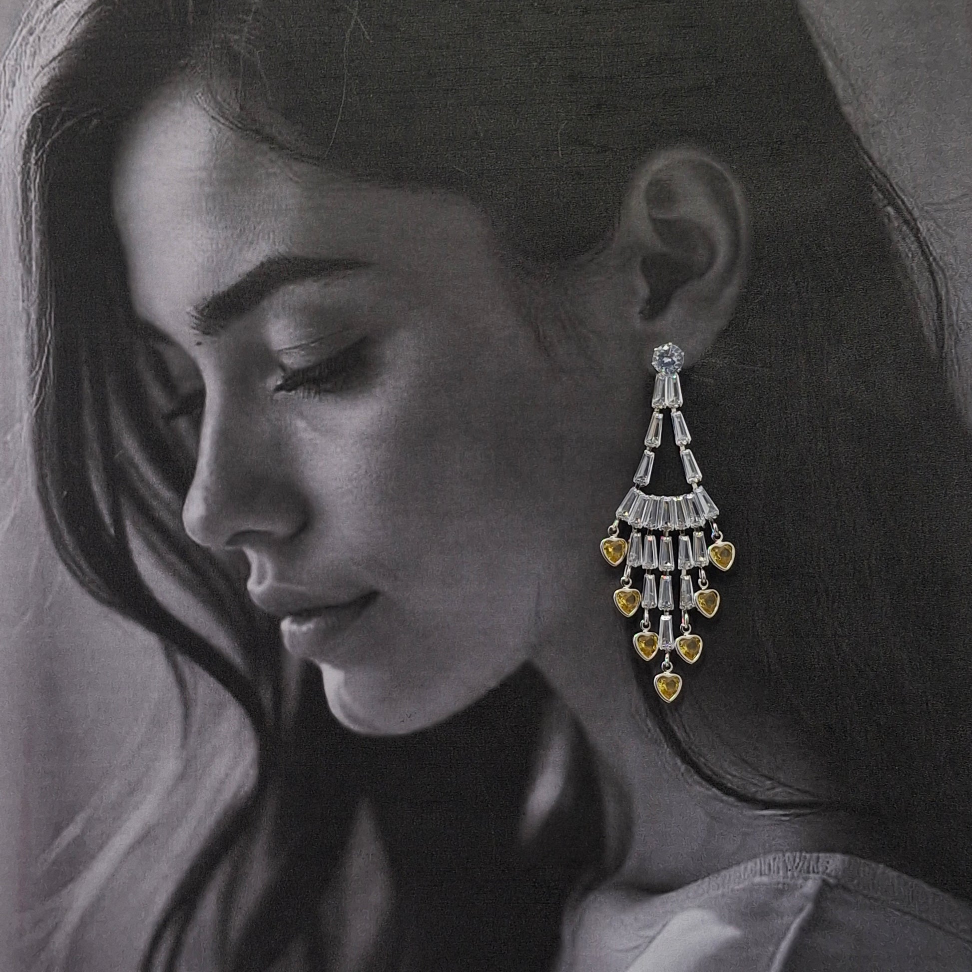 Glamorous Chandelier Earrings - Kaanke